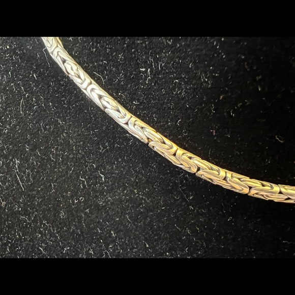 Sterling Silver Necklace & Bracelet Set - Picture 3 of 16